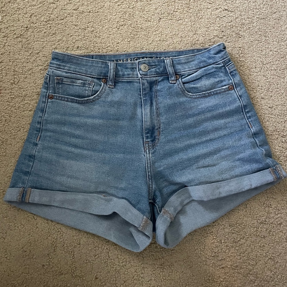 American Eagle High Waisted Jean Shorts